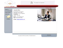 Tablet Screenshot of groupgathani.com